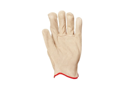 GREY COWSKINSPLIT LEAT - 1110.GLOVE