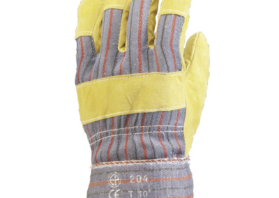 COWSKIN SPLIT LEATHER PALM- P/PAIR